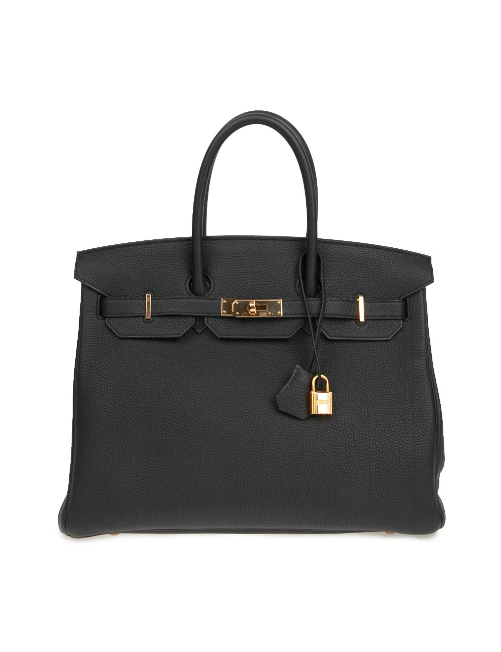 Sac à main Birkin 35 Hermès togo noir