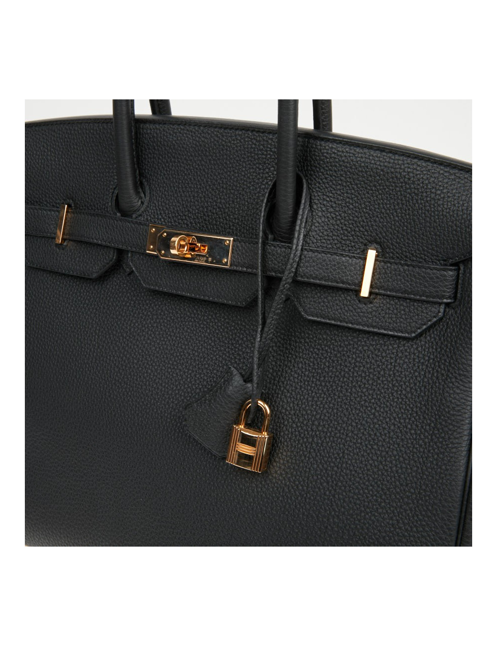 Sac à main Birkin 35 Hermès togo noir