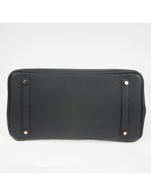 Sac à main Birkin 35 Hermès togo noir