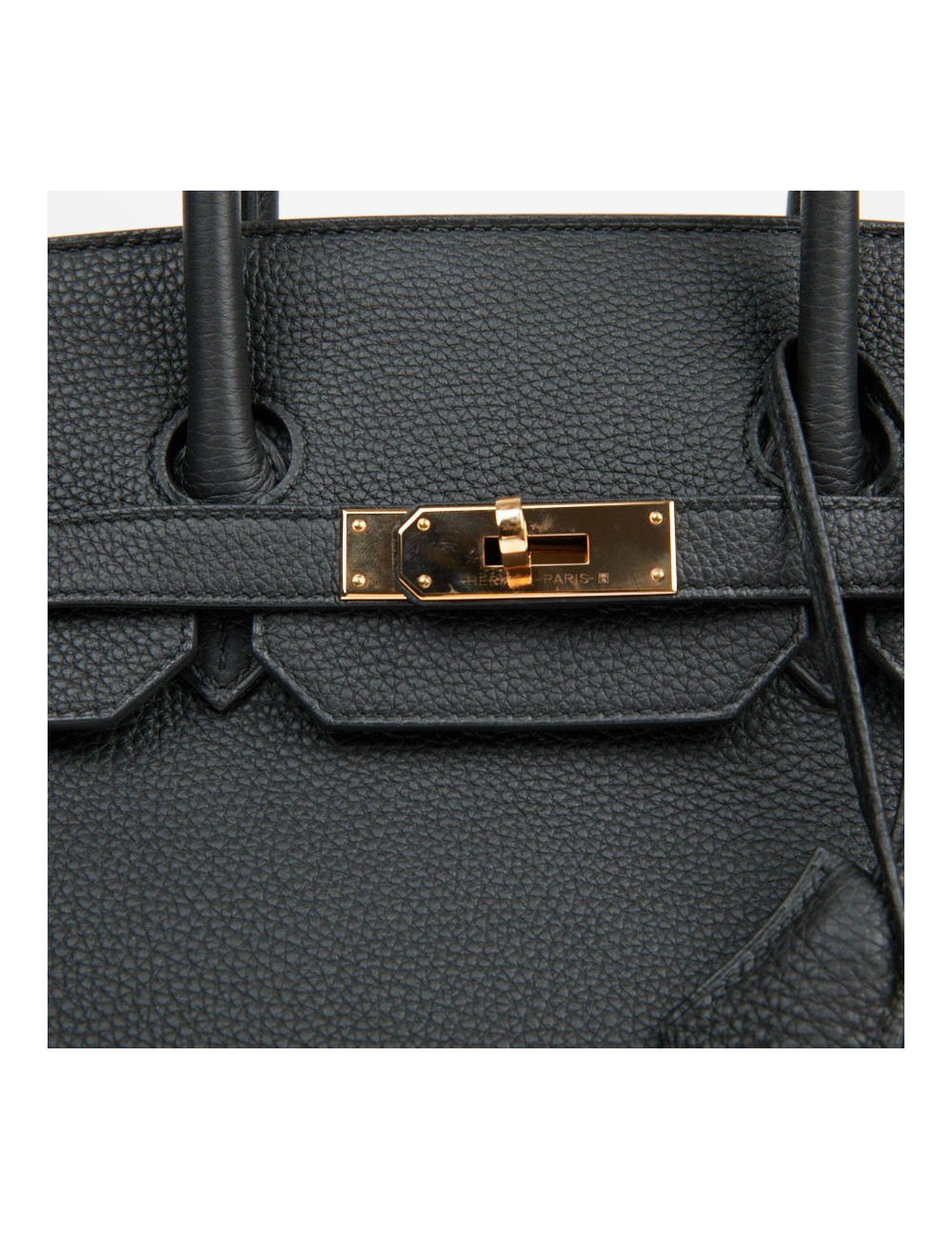 Sac à main Birkin 35 Hermès togo noir
