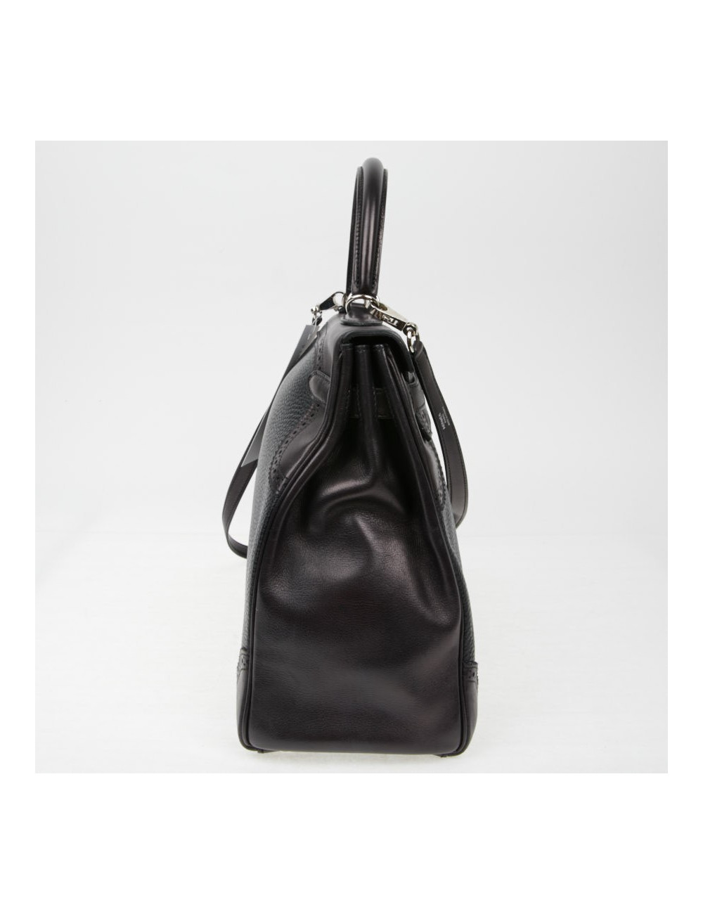 HERMES Kelly 35 Ghillies Flap Bag - second-hand luxury certified.