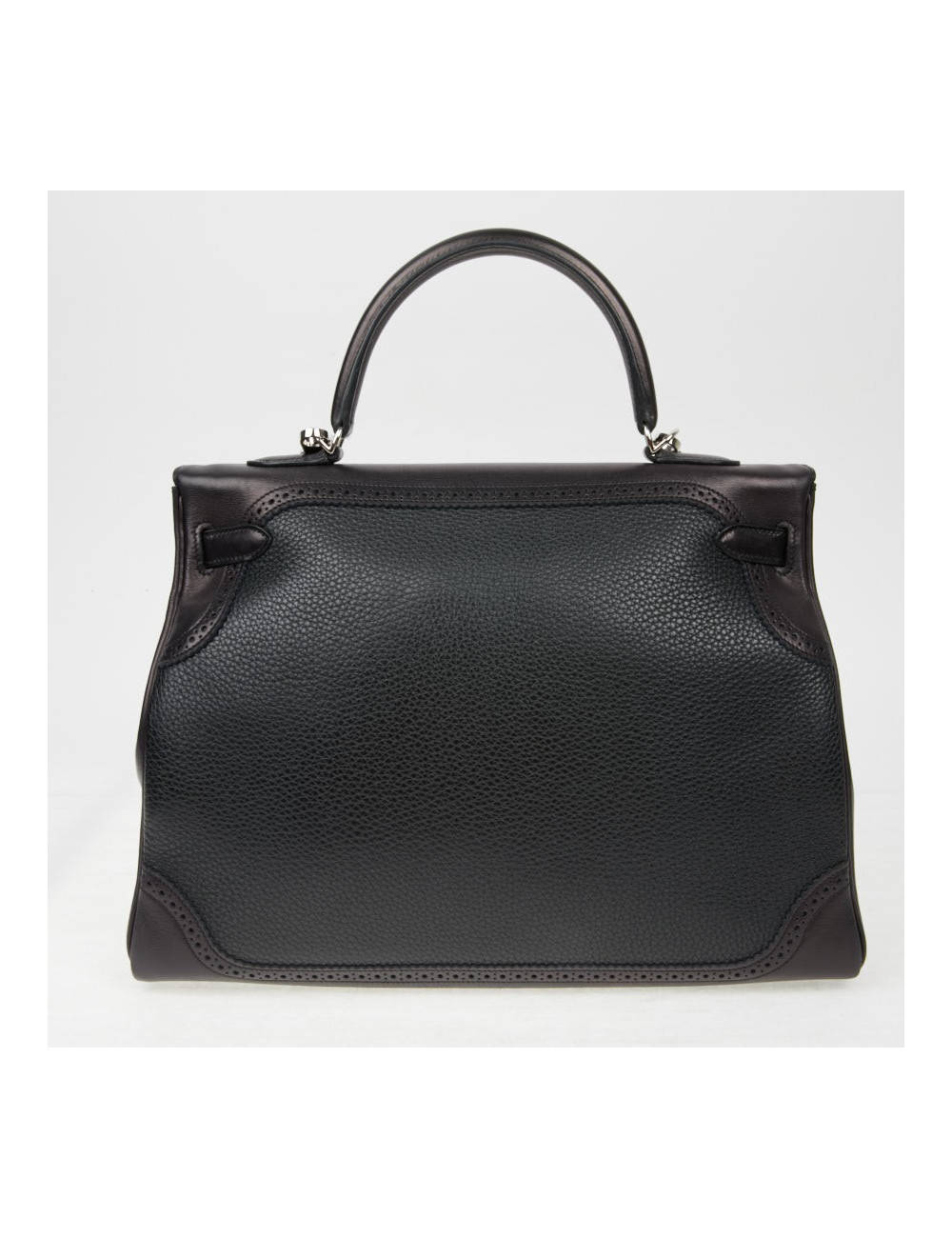 Kelly 35 Ghillies Hermès noir