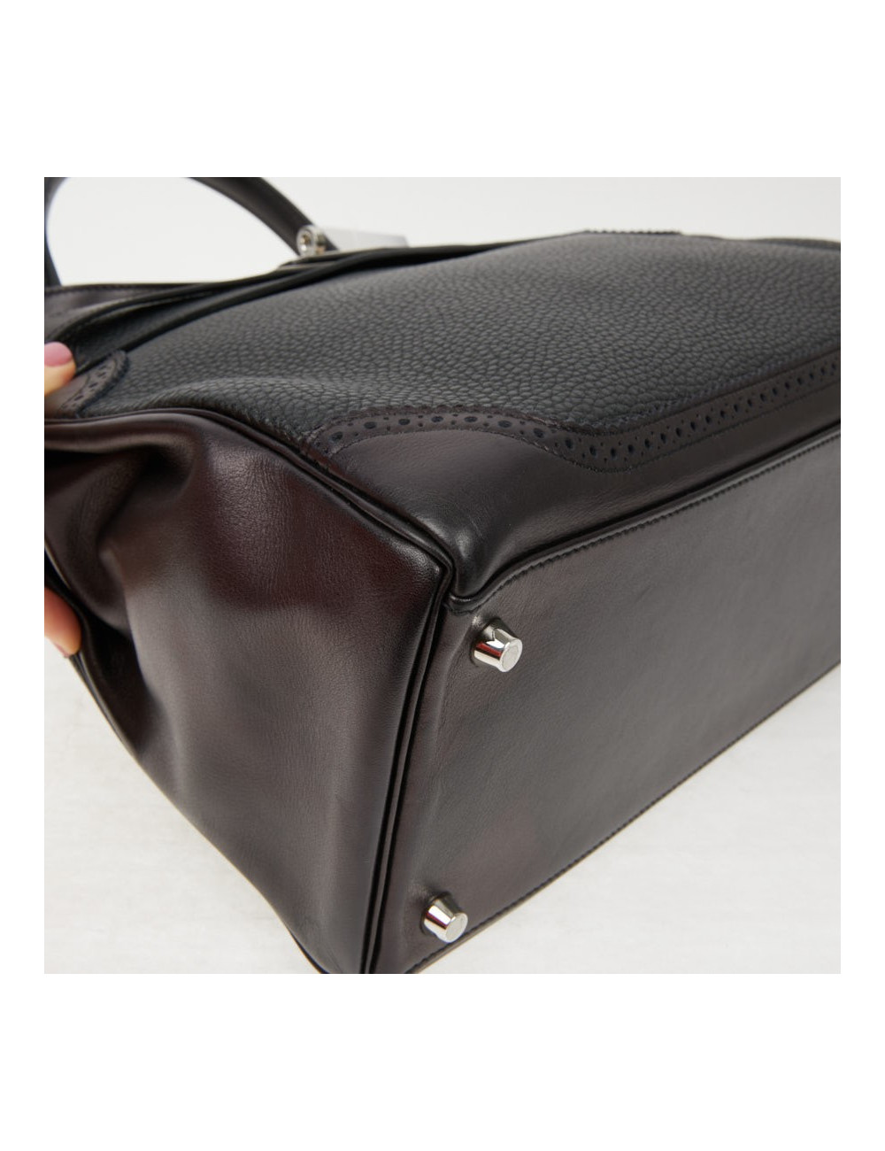 Kelly 35 Ghillies Hermès noir