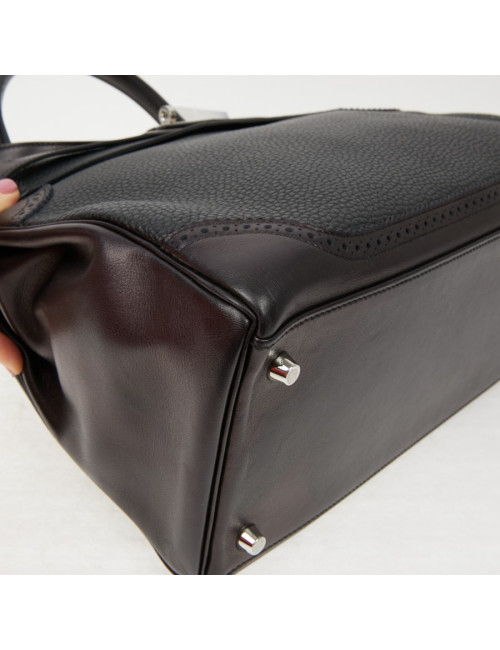HERMES Kelly 35 Ghillies Flap Bag - second-hand luxury certified.