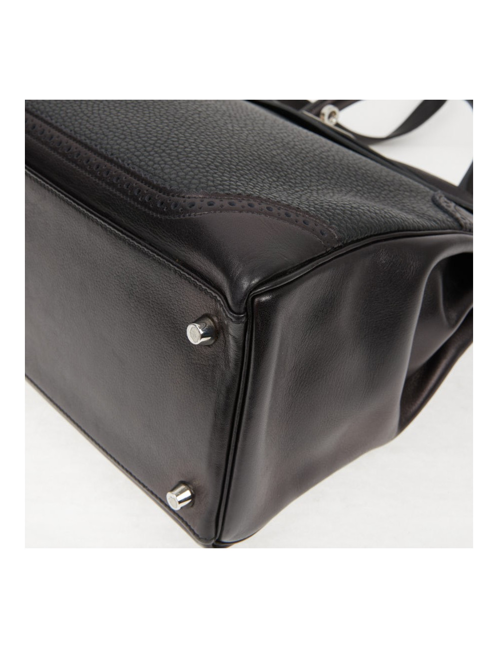 HERMES Kelly 35 Ghillies Flap Bag - second-hand luxury certified.