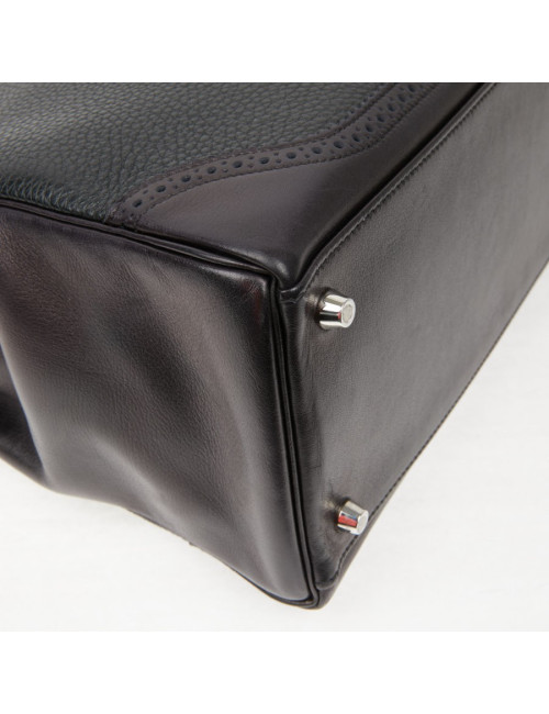 Kelly 35 Ghillies Hermès noir