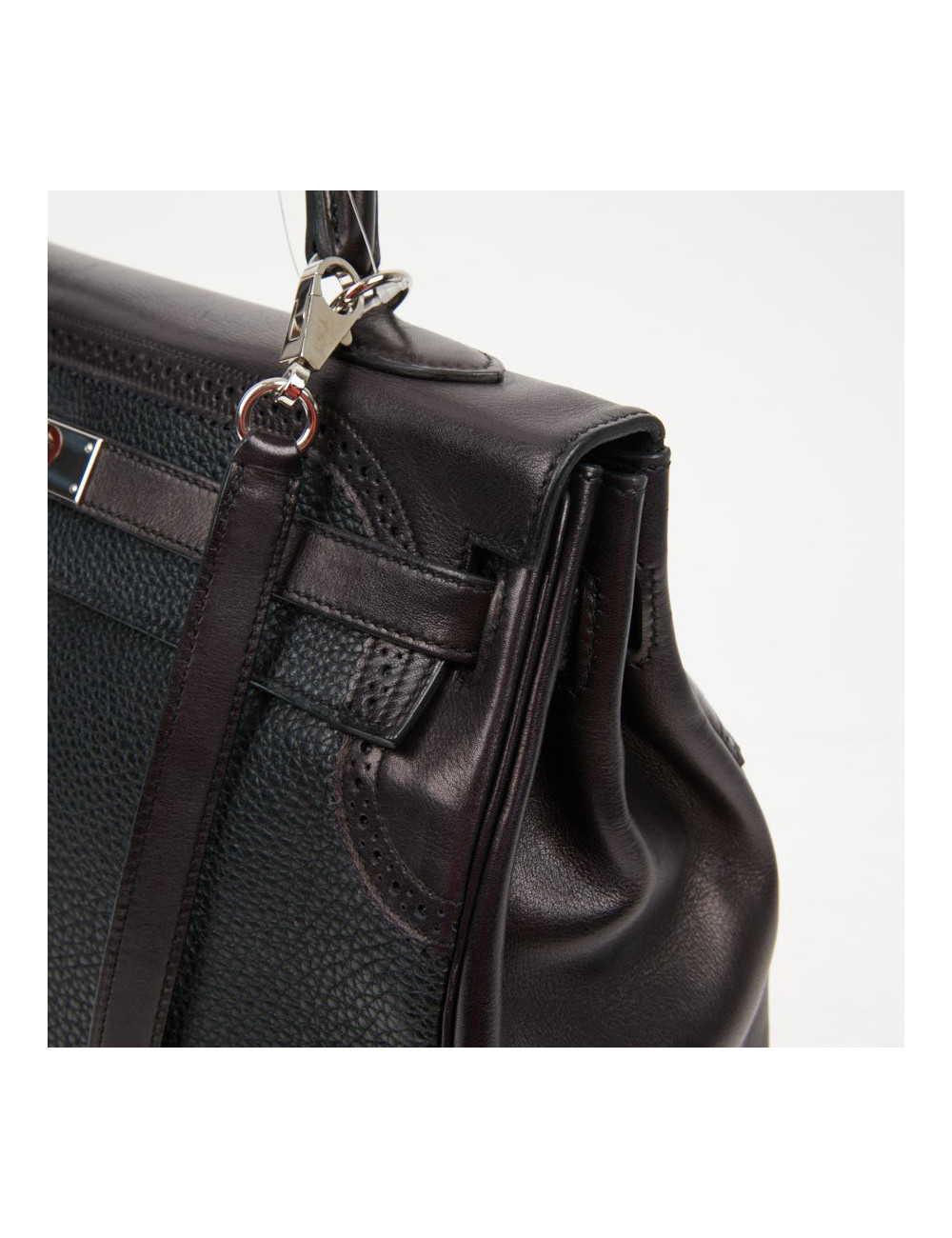 HERMES Kelly 35 Ghillies Flap Bag - second-hand luxury certified.