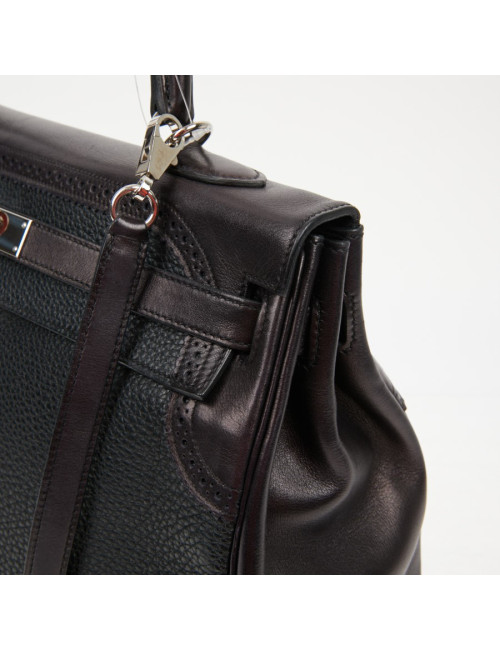 HERMES Kelly 35 Ghillies Flap Bag - second-hand luxury certified.