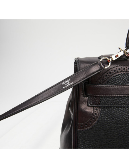 HERMES Kelly 35 Ghillies Flap Bag - second-hand luxury certified.