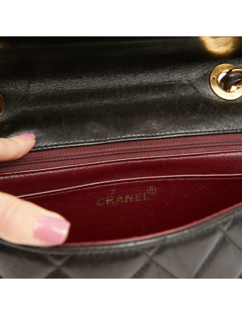 Maxi Jumbo Chanel vintage noir