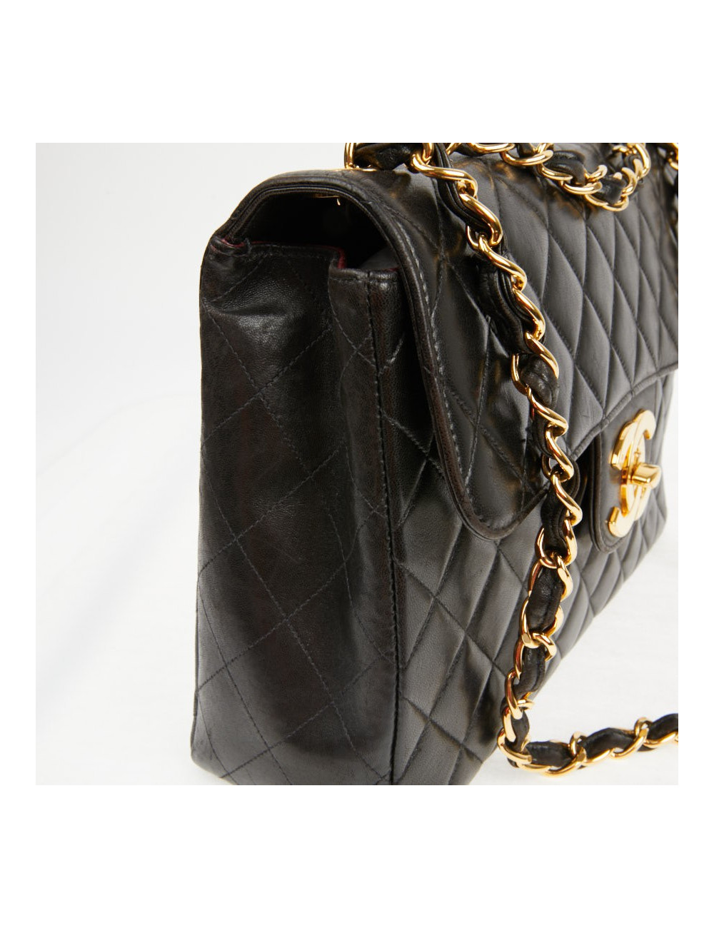 Maxi Jumbo Chanel vintage noir