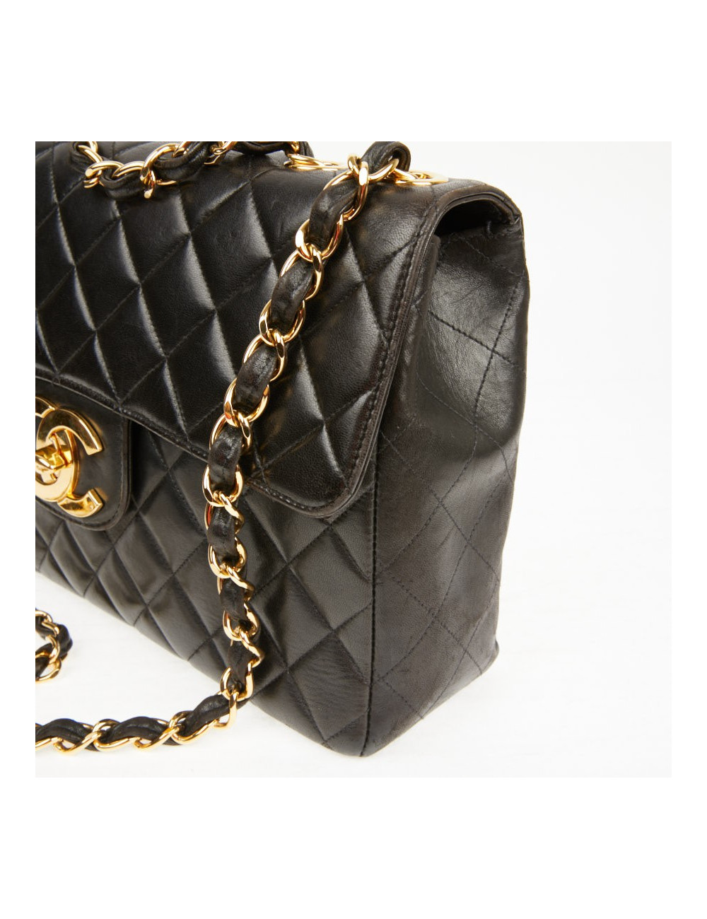 Maxi Jumbo Chanel vintage noir