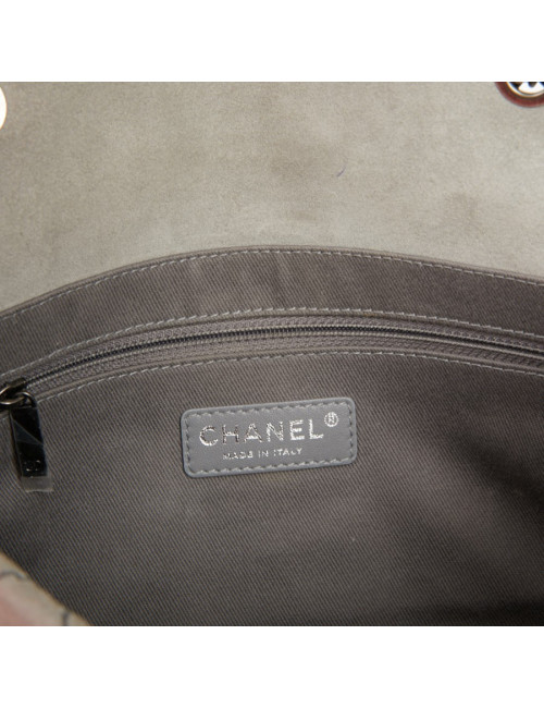 Sac Chanel surpiqûres vertes