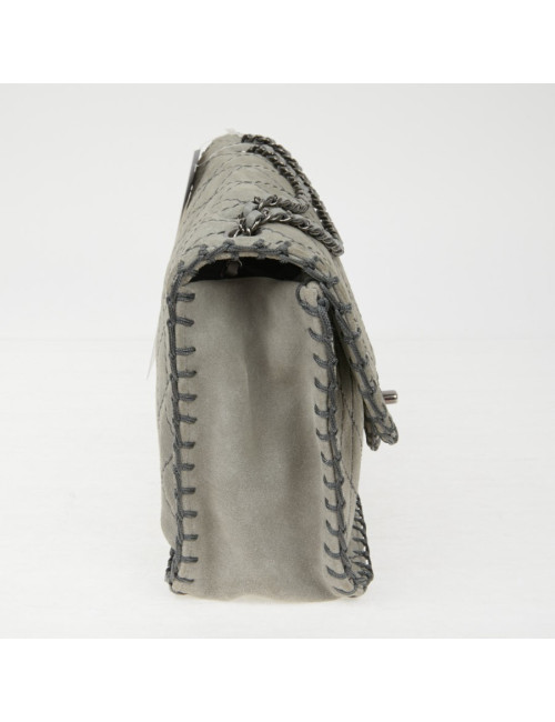 Sac Chanel surpiqûres vertes