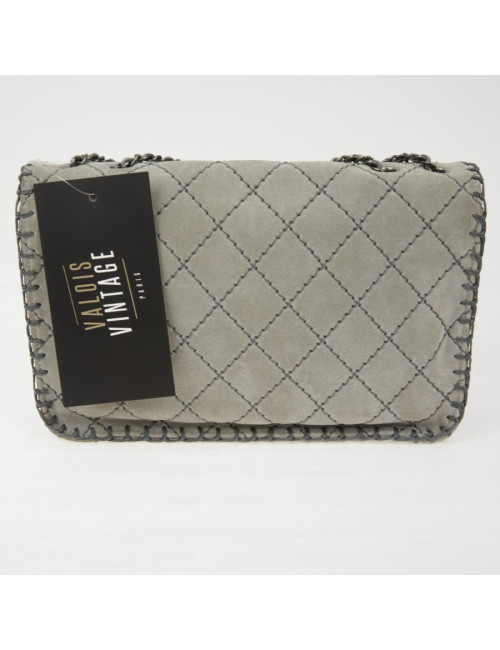 Sac Chanel surpiqûres vertes