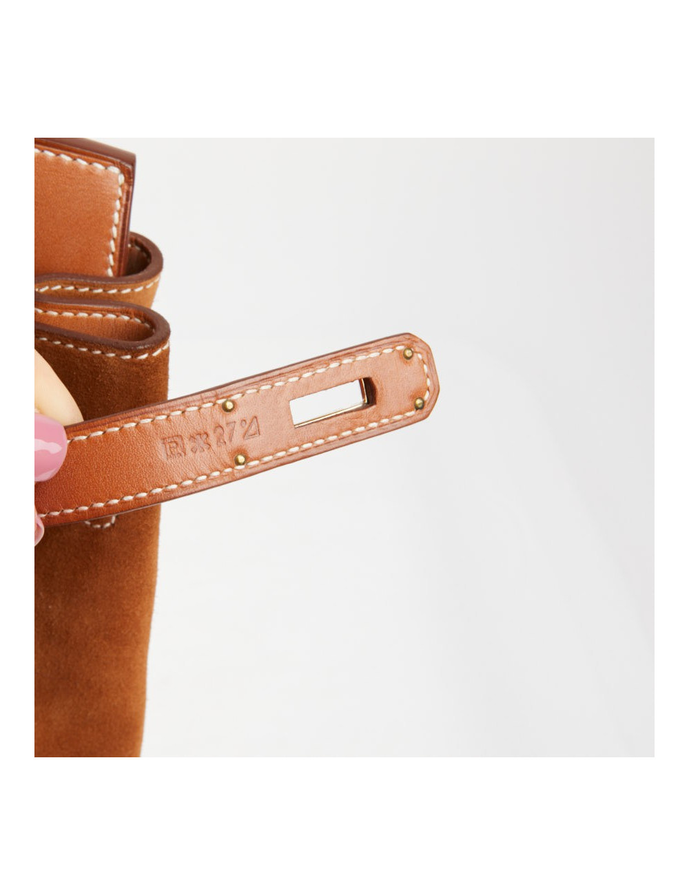 Sac Hermes Birkin 40 bi-matière gold