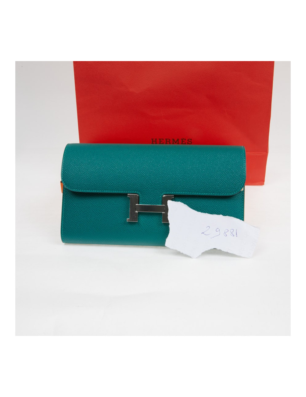 Pochette Constance Malachite HERMES