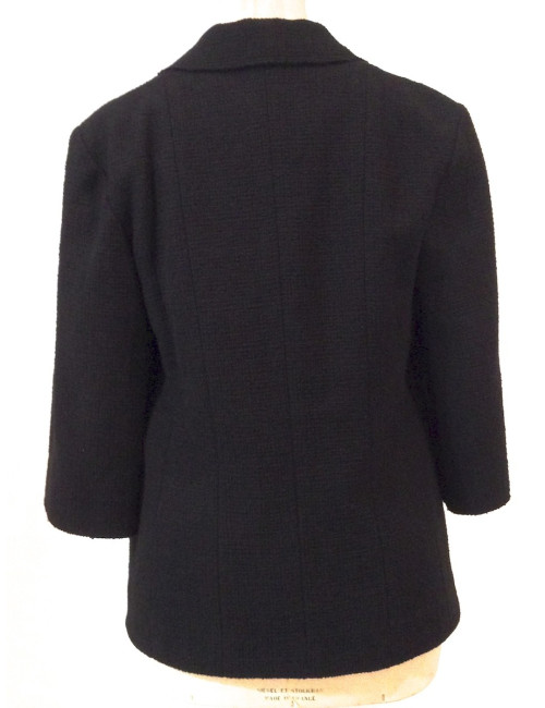 Veste croisé CHANEL avec Blazon T40
