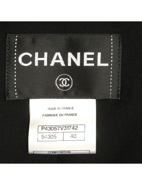 Veste croisé CHANEL avec Blazon T40