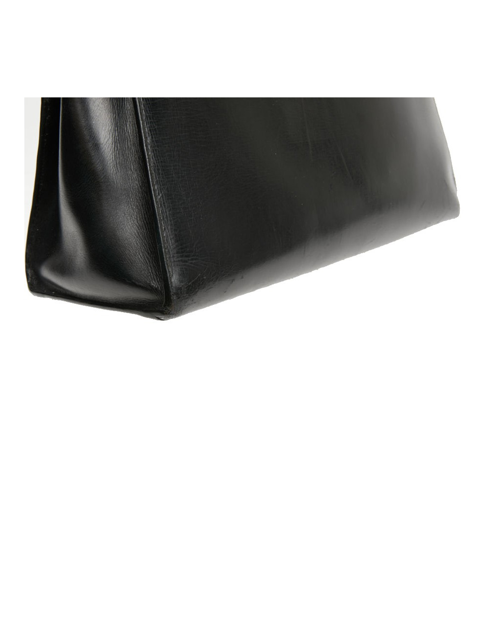  Sac cuir box noir HERMES Kelly 32