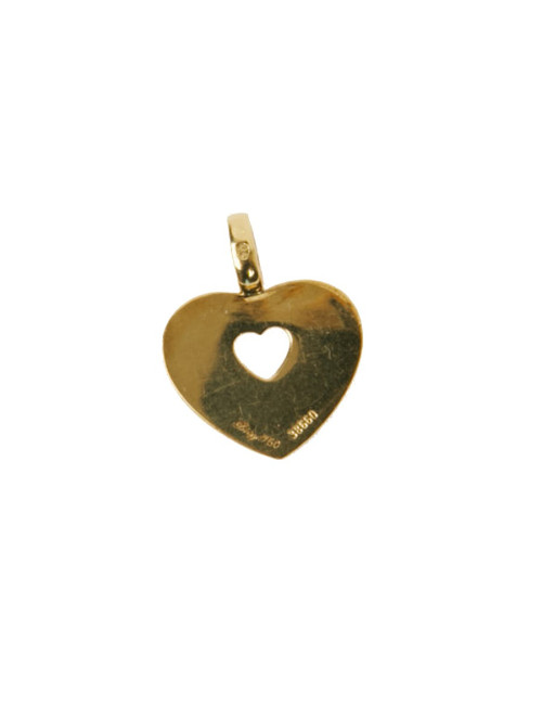 POIRAY Coeur secret pendant in 18 carats gold