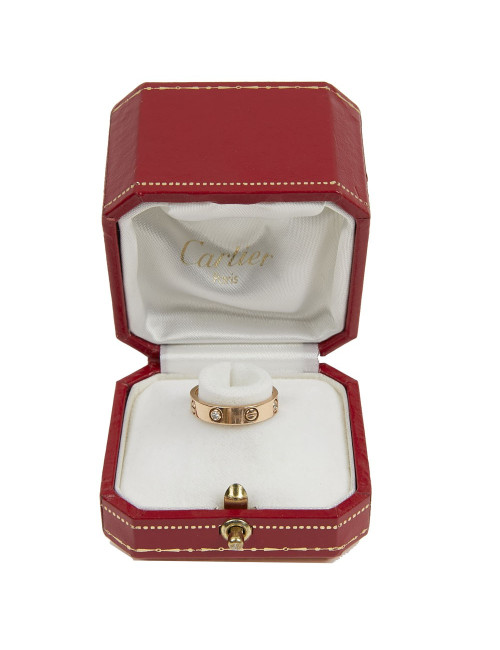 Bague Love CARTIER avec diamants t 53