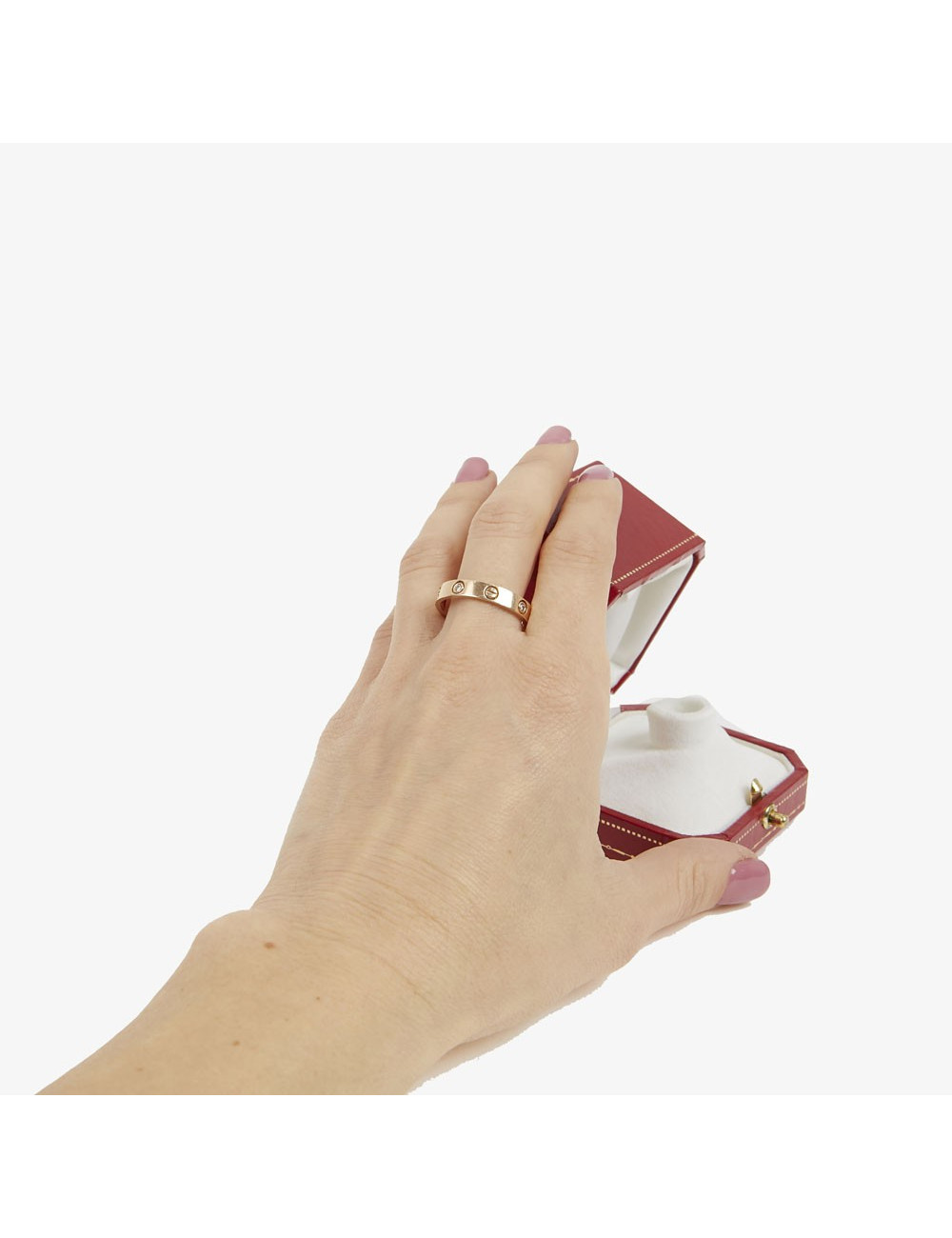 Bague Love CARTIER avec diamants t 53