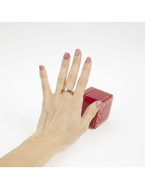 Bague Love CARTIER avec diamants t 53