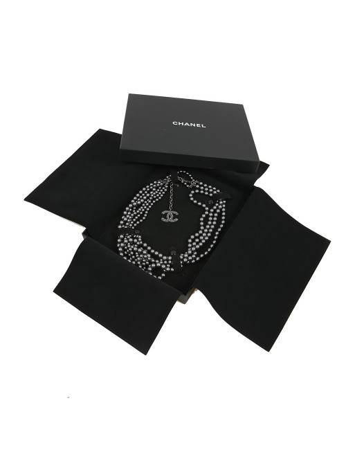 Sutoir CHANEL perles 