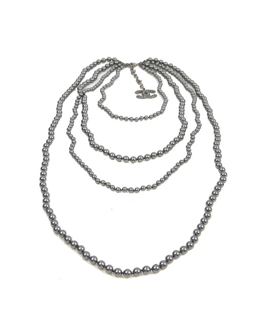 Sutoir CHANEL perles 