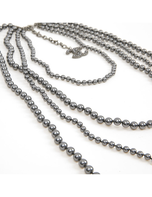 Sutoir CHANEL perles 