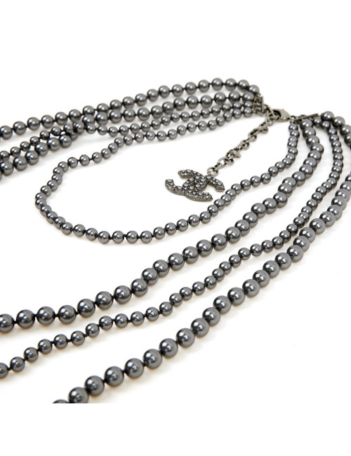 Sutoir CHANEL perles 