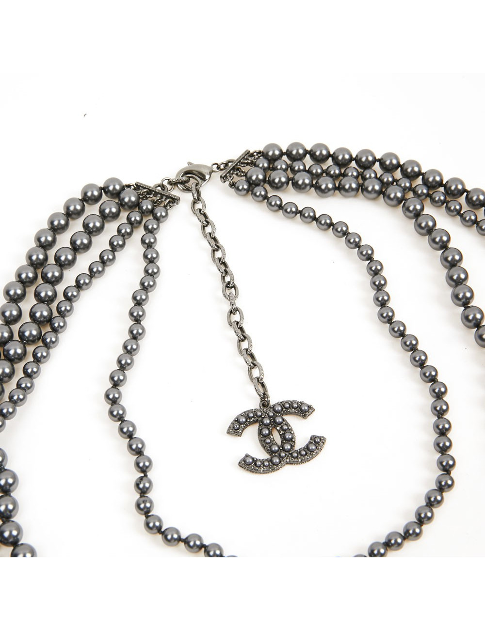 Sutoir CHANEL perles 