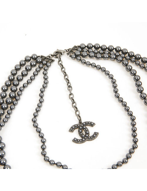 Sutoir CHANEL perles 