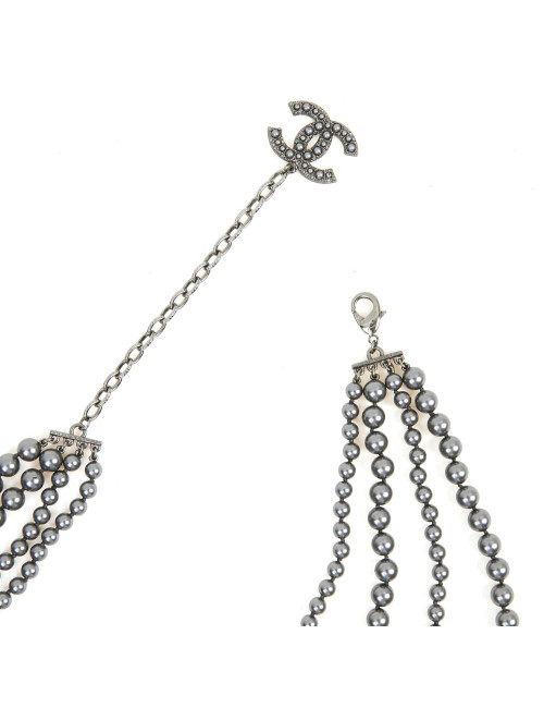 Sutoir CHANEL perles 