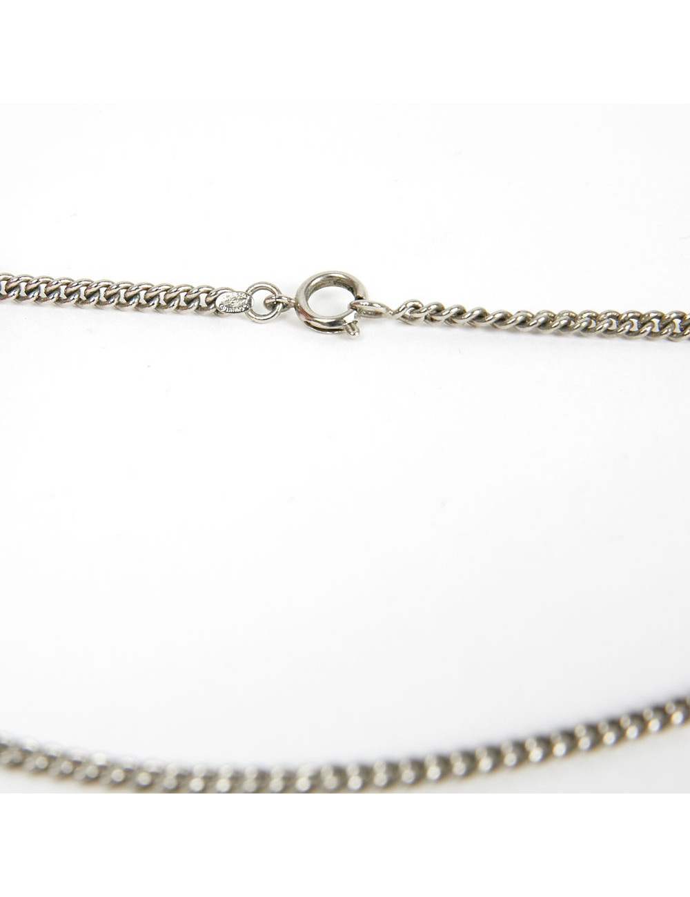 Pendentif CHANEL métal argent