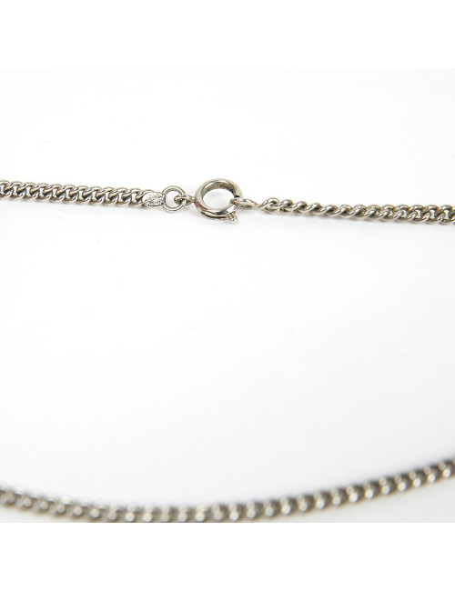 Pendentif CHANEL métal argent