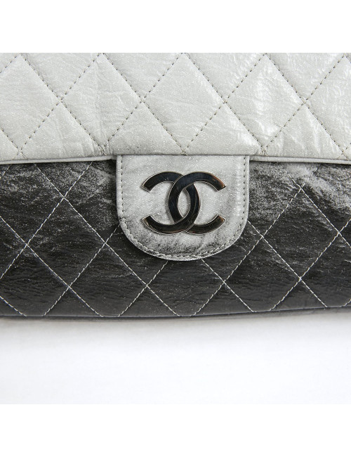 Sac CHANEL Timeless gris dégradé 
