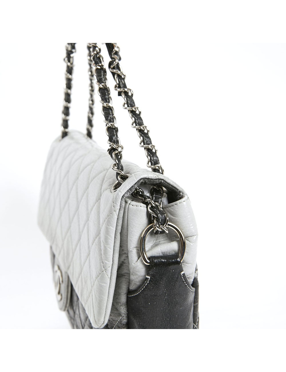 Sac CHANEL Timeless gris dégradé 