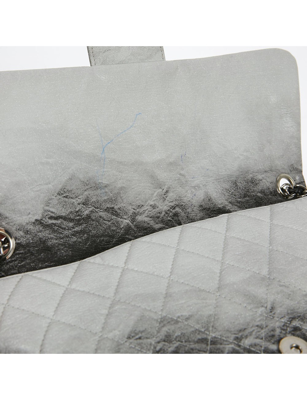 Sac CHANEL Timeless gris dégradé 