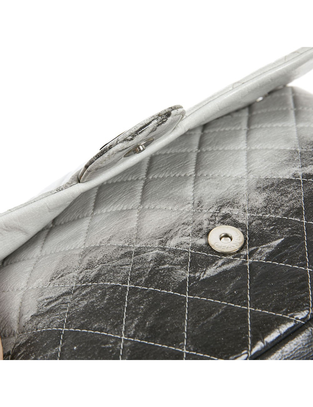 Sac CHANEL Timeless gris dégradé 