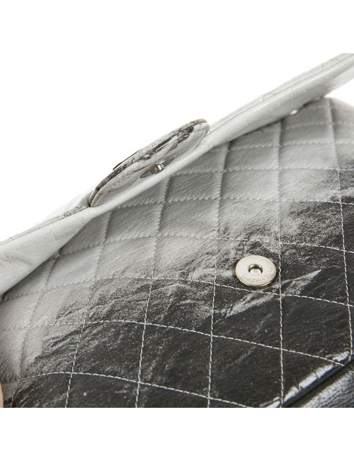 Sac CHANEL Timeless gris dégradé 