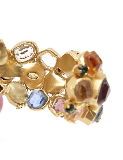 Manchette CHANEL cabochons 