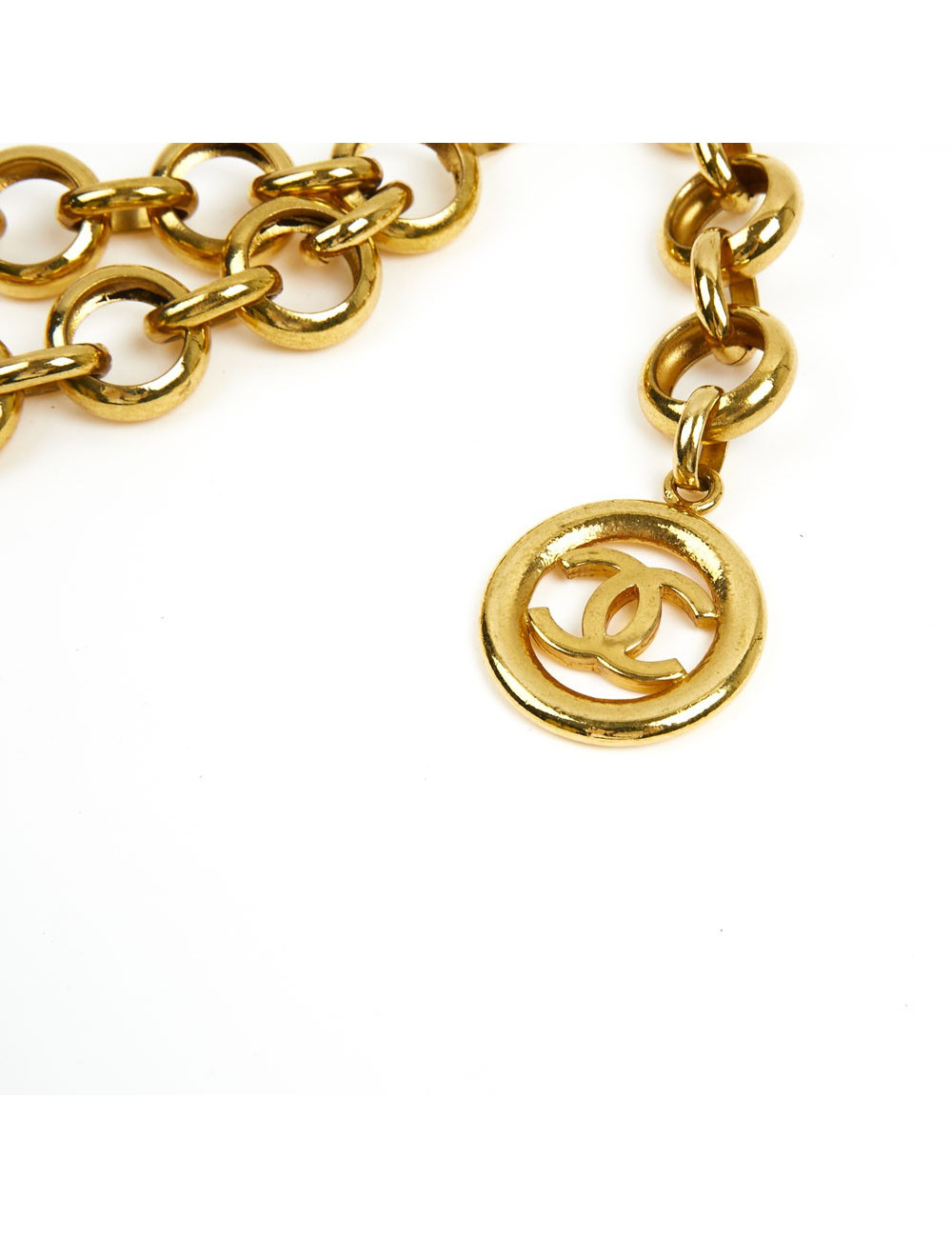 Ceinture Vintage CHANEL chaîne dorée