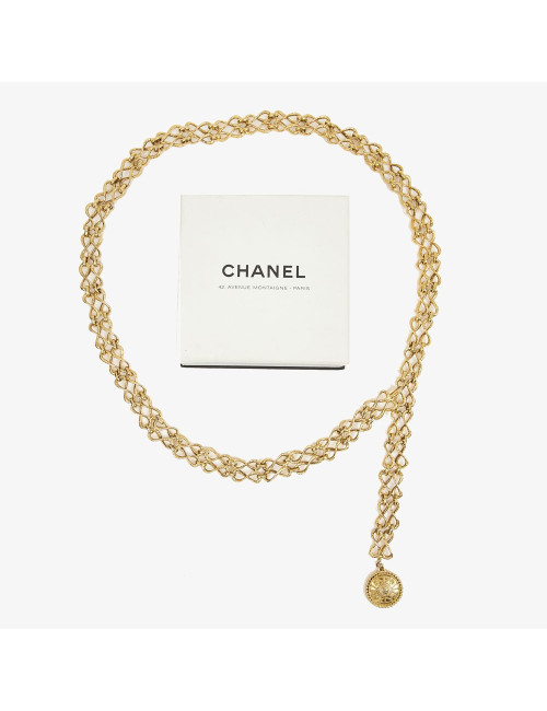 Ceinture chaine dorée CHANEL vintage