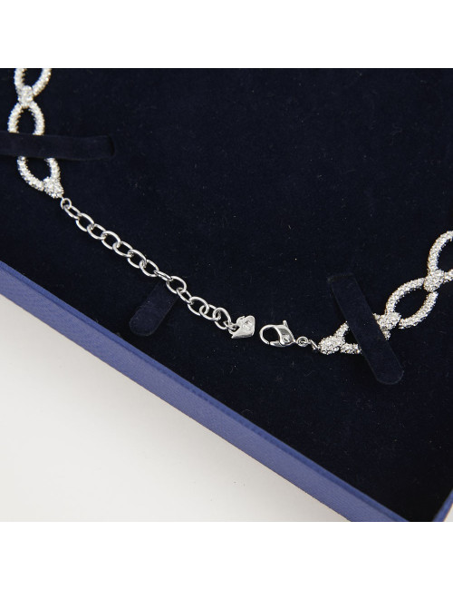 Parure SWAROVSKI ras de cou et boucle d'oreilles