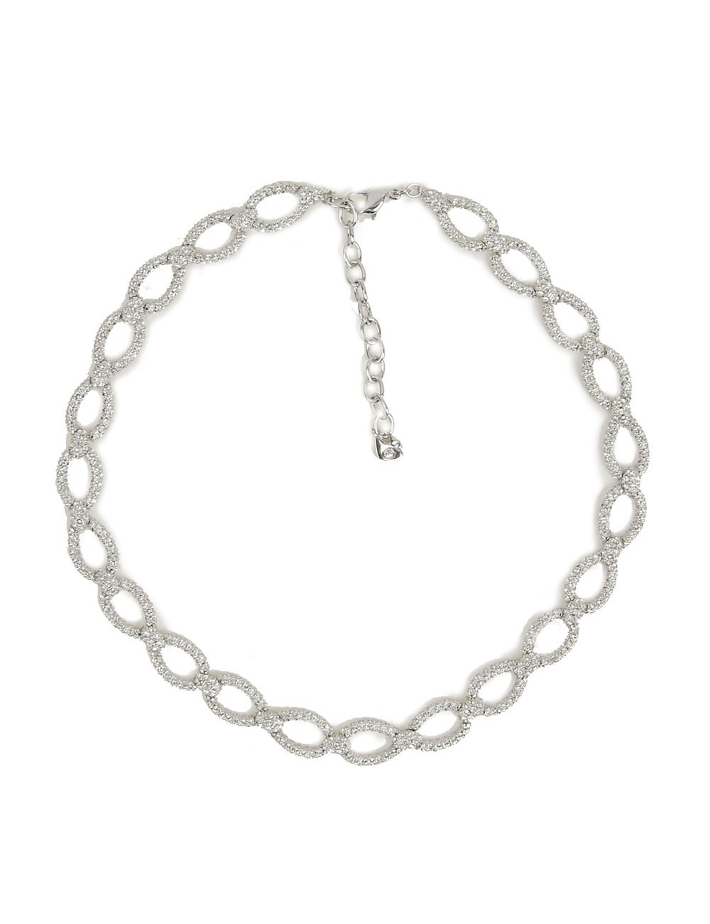 Parure SWAROVSKI ras de cou et boucle d'oreilles