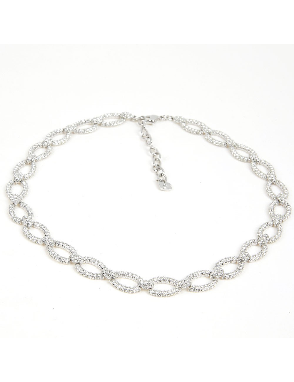 Parure SWAROVSKI ras de cou et boucle d'oreilles