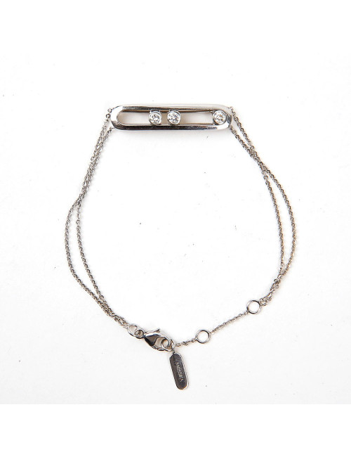 Bracelet 'Move' MESSIKA argent et diamants