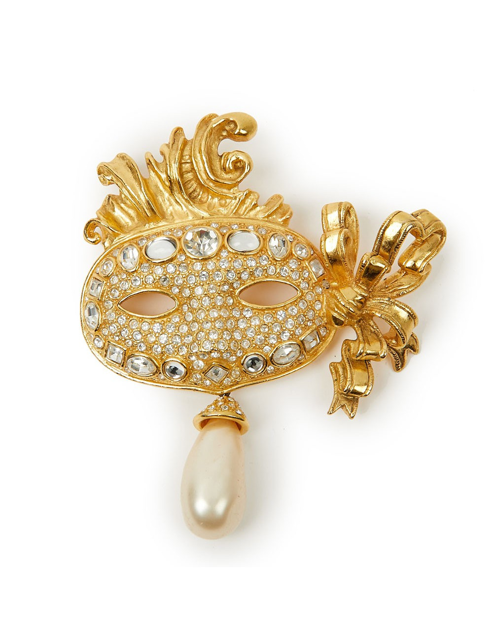  Broche masque CHRISTIAN DIOR 